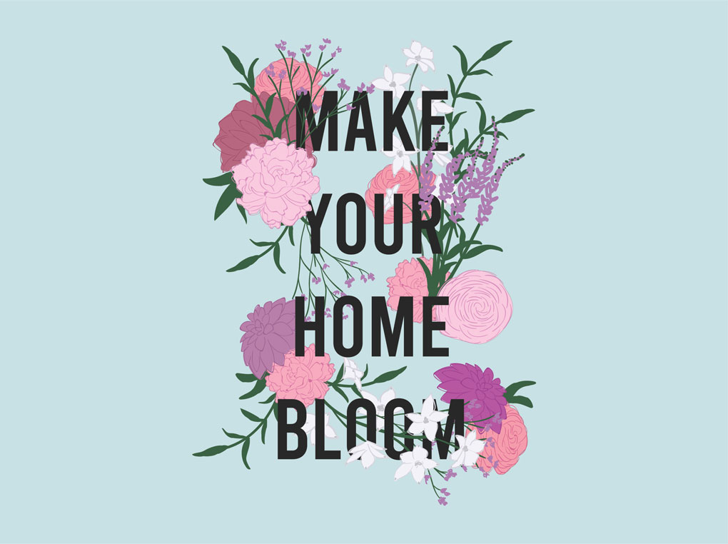 Make Your Home Bloom: על פרחים ושילובם בבית